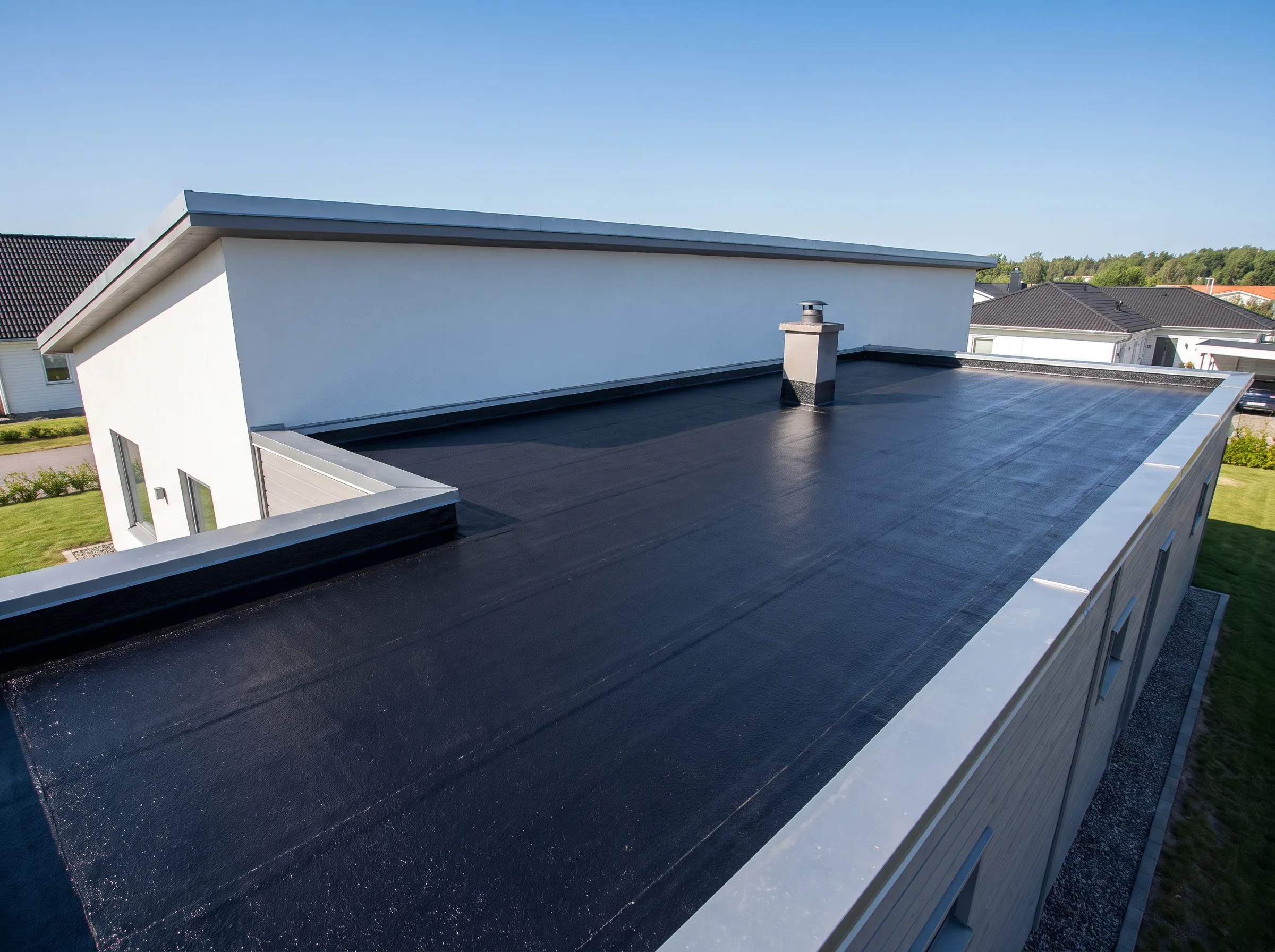 Bitumen dak: waterdicht en duurzaam