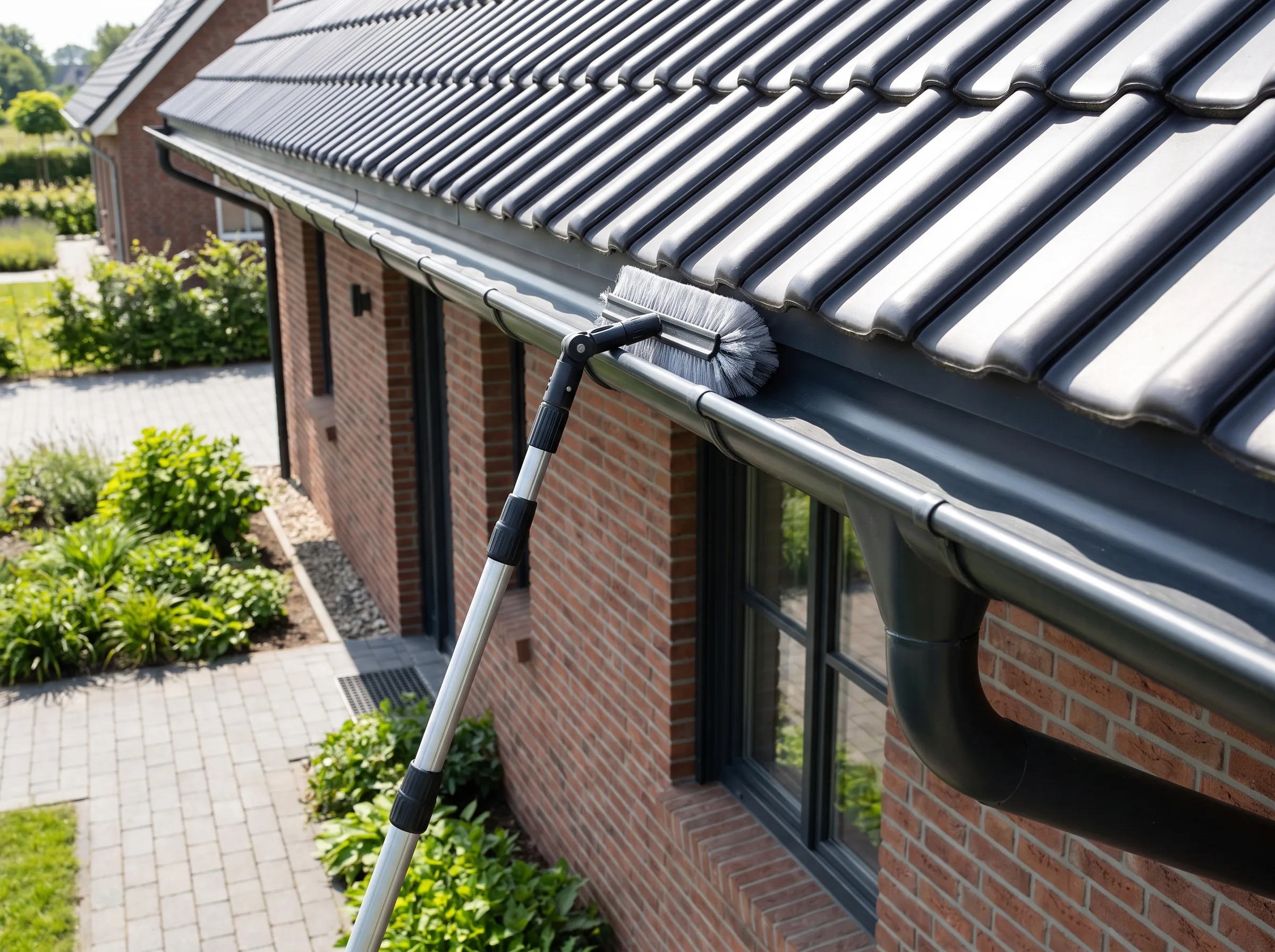 Dakgoot schoonmaken: voorkomen waterschade