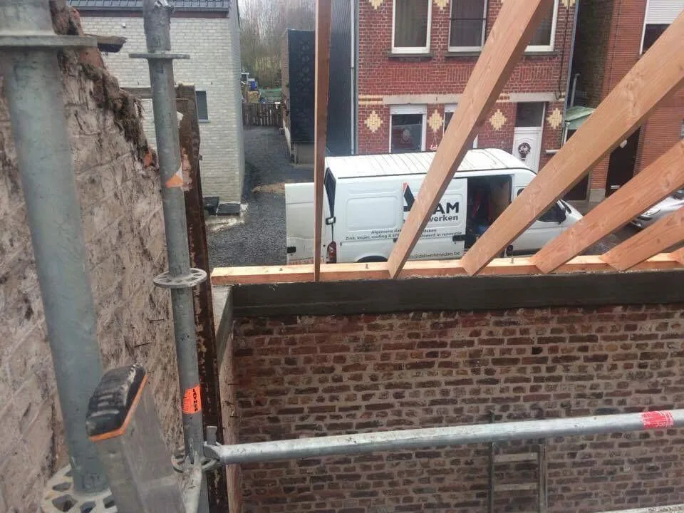 Dak reconstructie bakstenen woning