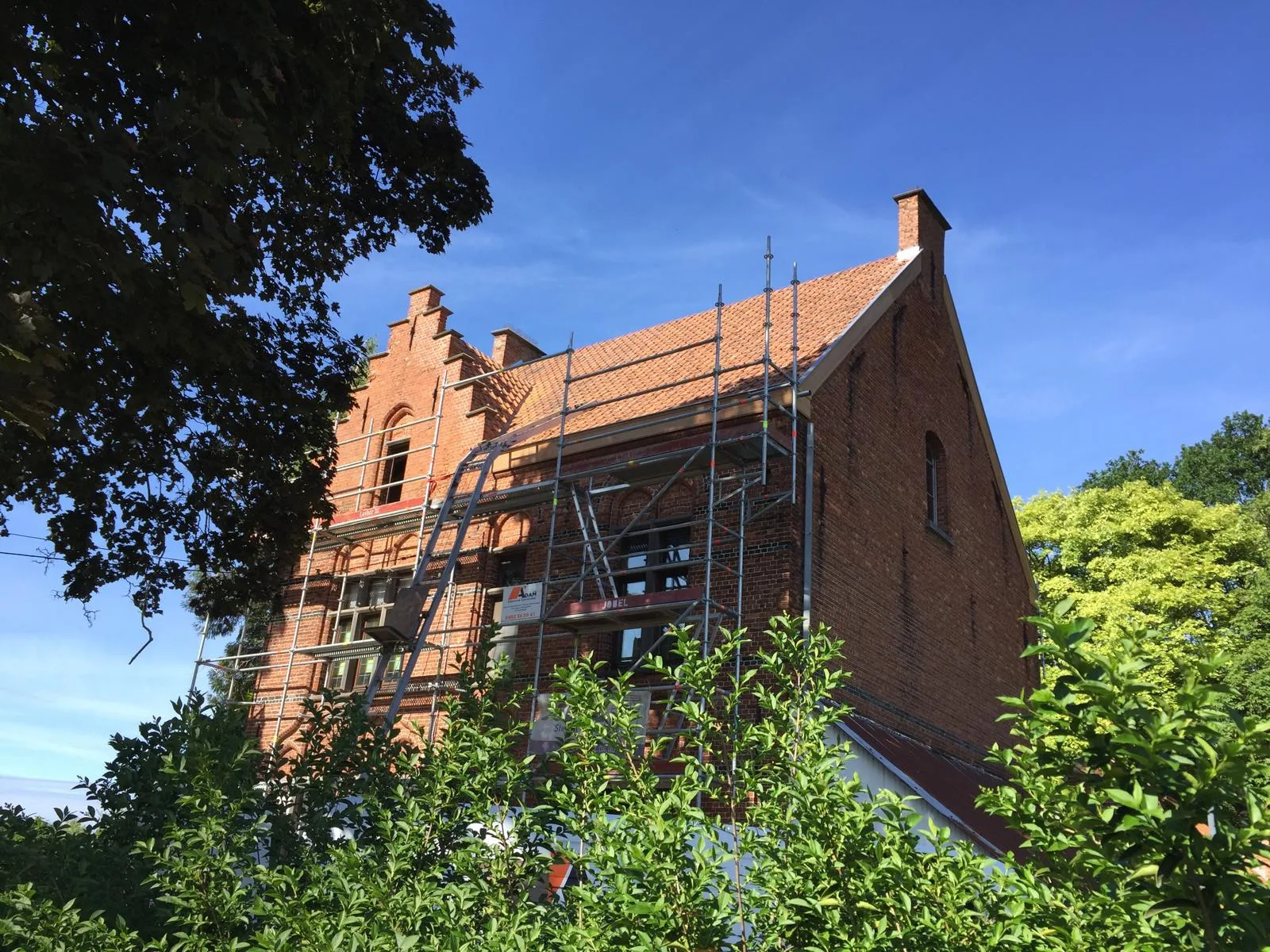 Restauratie historisch pand met dakwerk