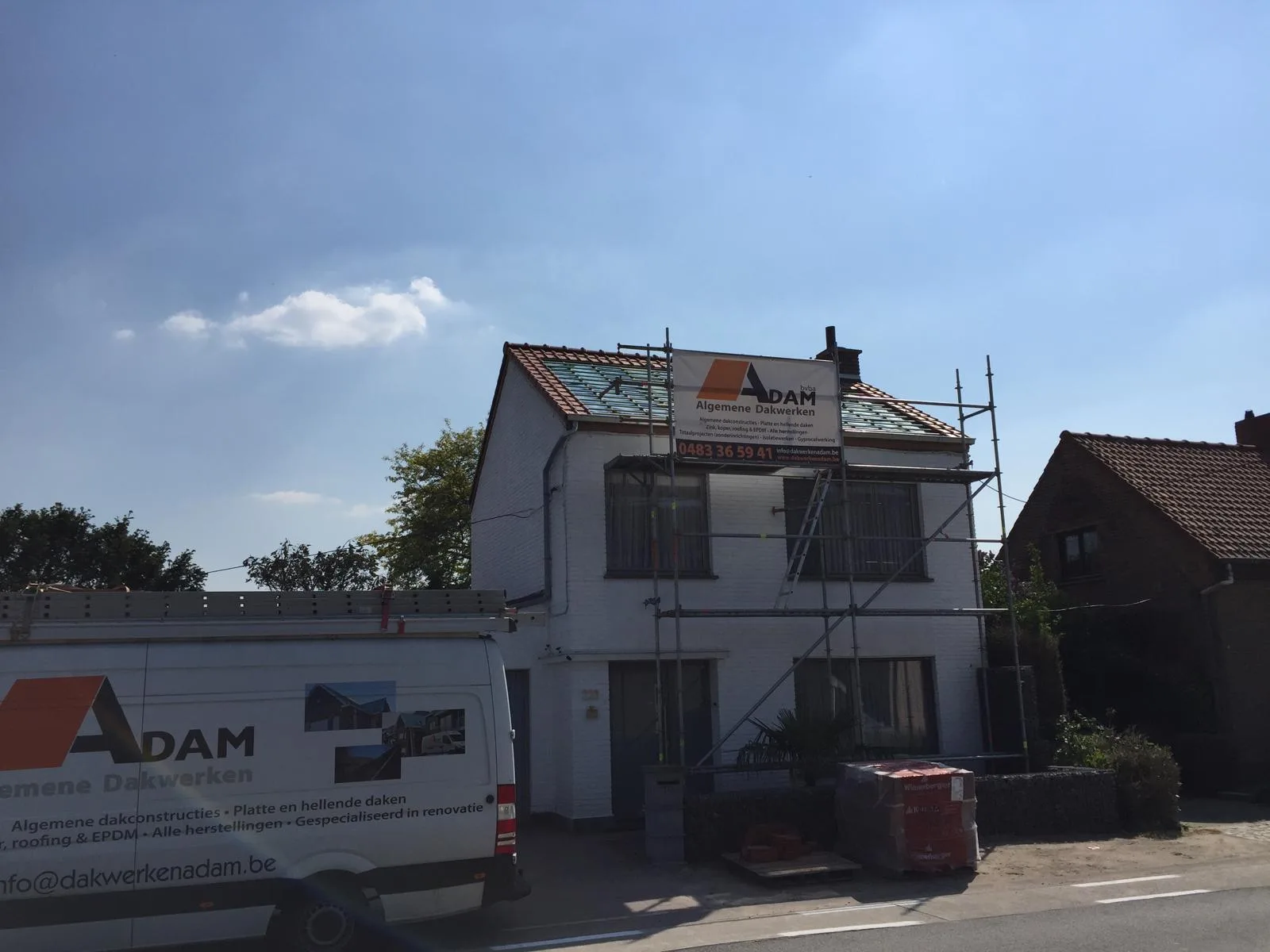 Woningrenovatie met nieuw dak
