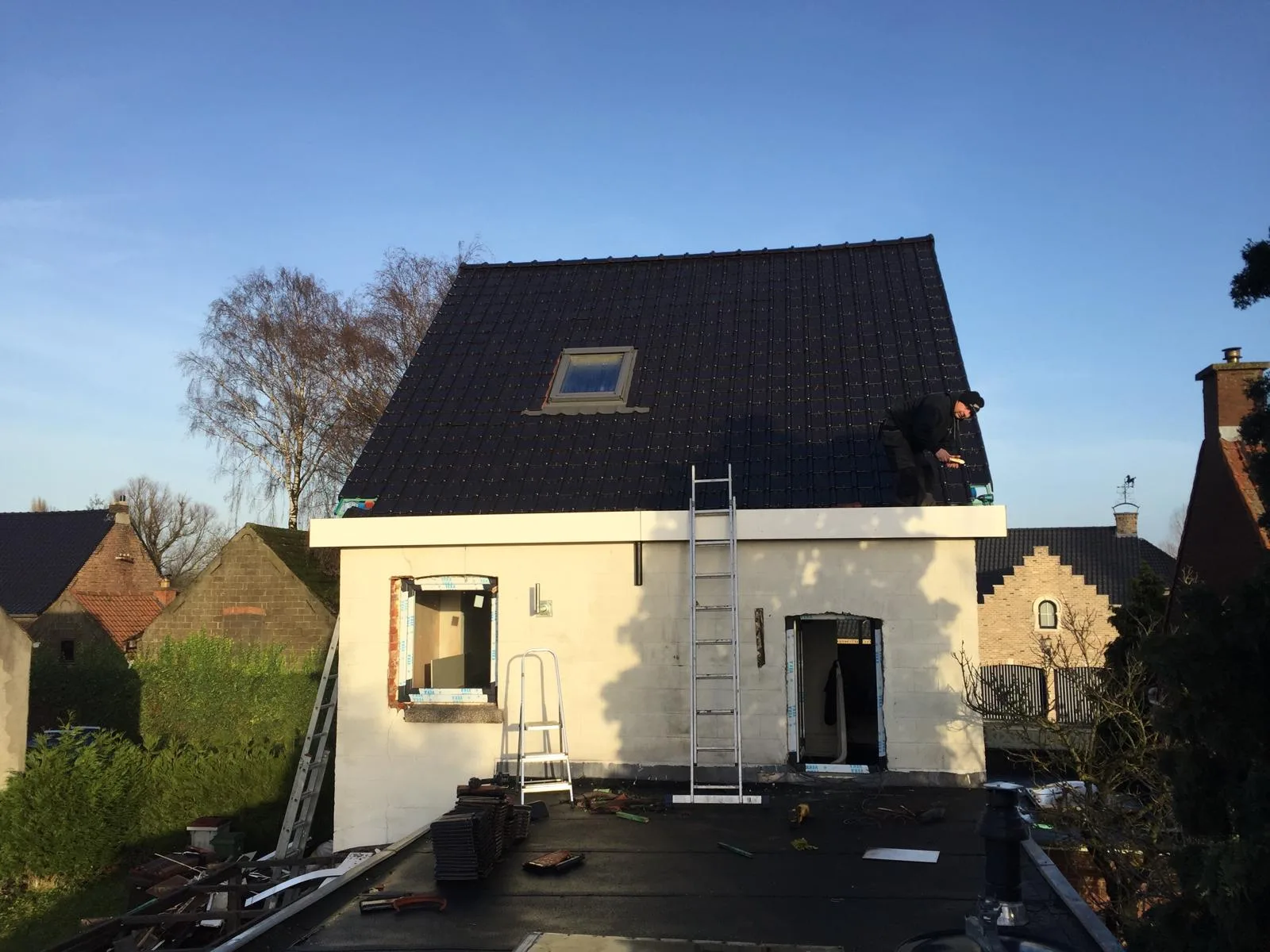 Nieuw dak op vrijstaande woning